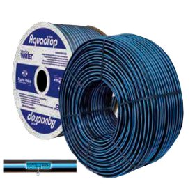   Aquadrop Plus csepegtetőcső 16mm 50cm falv. 36mil=0,9mm nagyüzemi, kertészeti 500m-es 2,1l/h