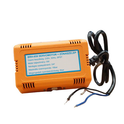 BRH motoros zónaszelep 2 járatú, 3/4" belső menetes