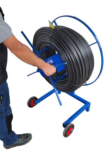 Karos gyorscsévélő csepegtetőszalaghoz és csepegtető csőhöz, átmérő: 38cm