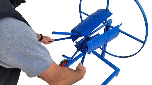 Karos gyorscsévélő csepegtetőszalaghoz és csepegtető csőhöz, átmérő: 38cm