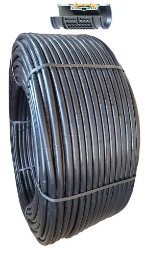 Csepegtetőcső PC D:20mm 33cm 45mil nyomáskiegy gyümölcsösbe  100m-es 2 l/h