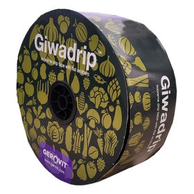   Giwatape csepegtető szalag kékcsíkos lapos betéttel 6mil, 10-20cm oszt. 500m/tek 0,3-1,0bar