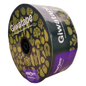   Giwatape csepegtető szalag kékcsíkos hosszúlabirintos belső csatornás 6mil, 10-20cm oszt. 3000m/tek 0,3-1,0bar