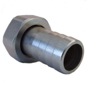 Hollanderes tömlővég fém 5/4"