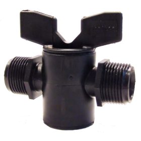 Irr csap 1/2" külső menetes IRRMM (fekete)