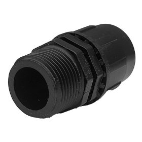   IRR egyenes 25mm x 3/4" külső menetes, gyorskötő idom