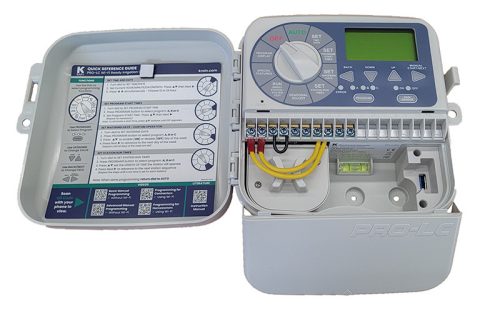 K-Rain PRO-LC vezérlő 4 zónás kültéri wifi ready  12 indítás/zóna