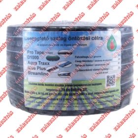   DripNet AS nyomáskiegy. 12mil, 40cm oszt., 1,6l/h, 100m/tek, 0,4-2,5bar  betétes csepegtető szalag