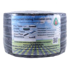   Pipelife csepegtető szalag kékcsíkos lapos betéttel 6mil, 10cm oszt.  200m/tek 