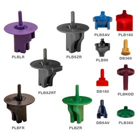   Rondo standard forgóbetétek(fekete, zöld, lila, szürke) 90-180°sáv,ütköző betét