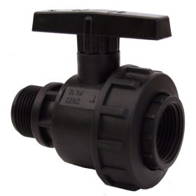   Palaplast golyós csap 3/4" külső x 3/4" belső menettel PR