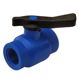   Palaplast fémgolyós csap fagyálló kék 1" belső menettel
