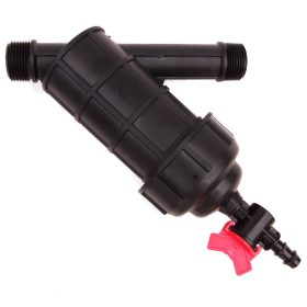 Palaplast 1"-os acélhálós szűrő  8m3/h csapos 3385