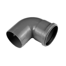 PVC tokozott könyök idom 75mm