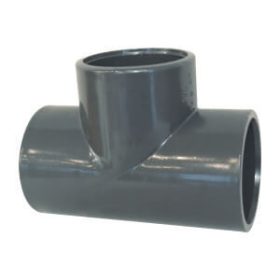 PVC nyomó T-idom 75x75