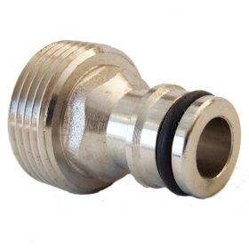   Gyorscsatlakozóhoz gumigyűrűs csonk  3/4" külső menet, réz