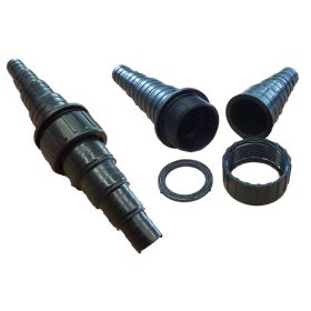 Tavi csőtoldó 6/4" (lépcsőzetesen vágható) 