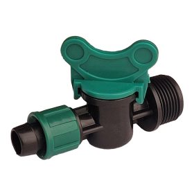   Tape csepegtető szalag indító csap 17mm x 3/4" külső menetes 6-15miles szalaghoz (zöld)