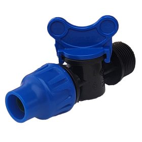   Csap menetes 20-as tok gyorskötővel x 1/2" külső menettel (kék)