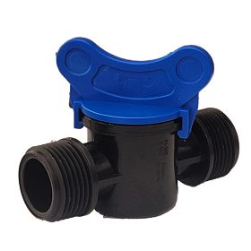 Csap 1" külső menetes, nagy átfolyású