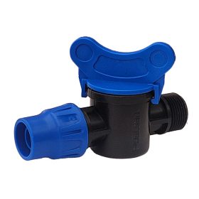   Csap 25mm gyorskötő x 1" külső menetes, nagy átfolyású