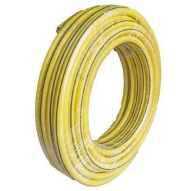   Locsolótömlő 5/4" 3 rétegű 25m sárga fekete csíkkal 