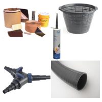 Csapok, csövek, idomok, telepítési eszk.