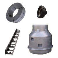 Kiegészítők, szegélyek, aknák, átvezetők, fóliarögzítők, IBC csatlakozók