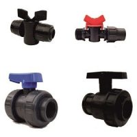 Csapok menettel, gyorskötővel