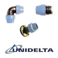 Unidelta KPE gyorskötő idomok 16 barig